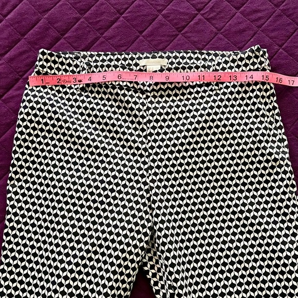 H&M Black and White Geometric Trousers - Picture 7 of 8